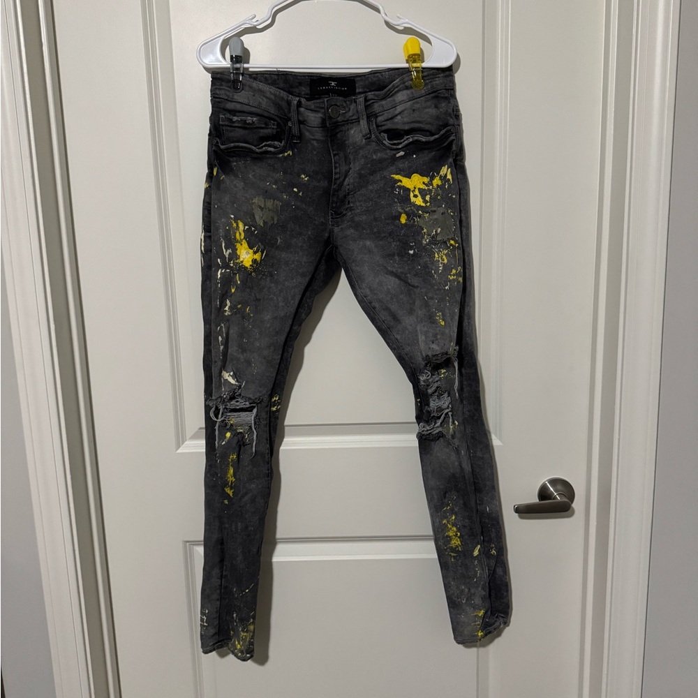 gray legacy edition jeans